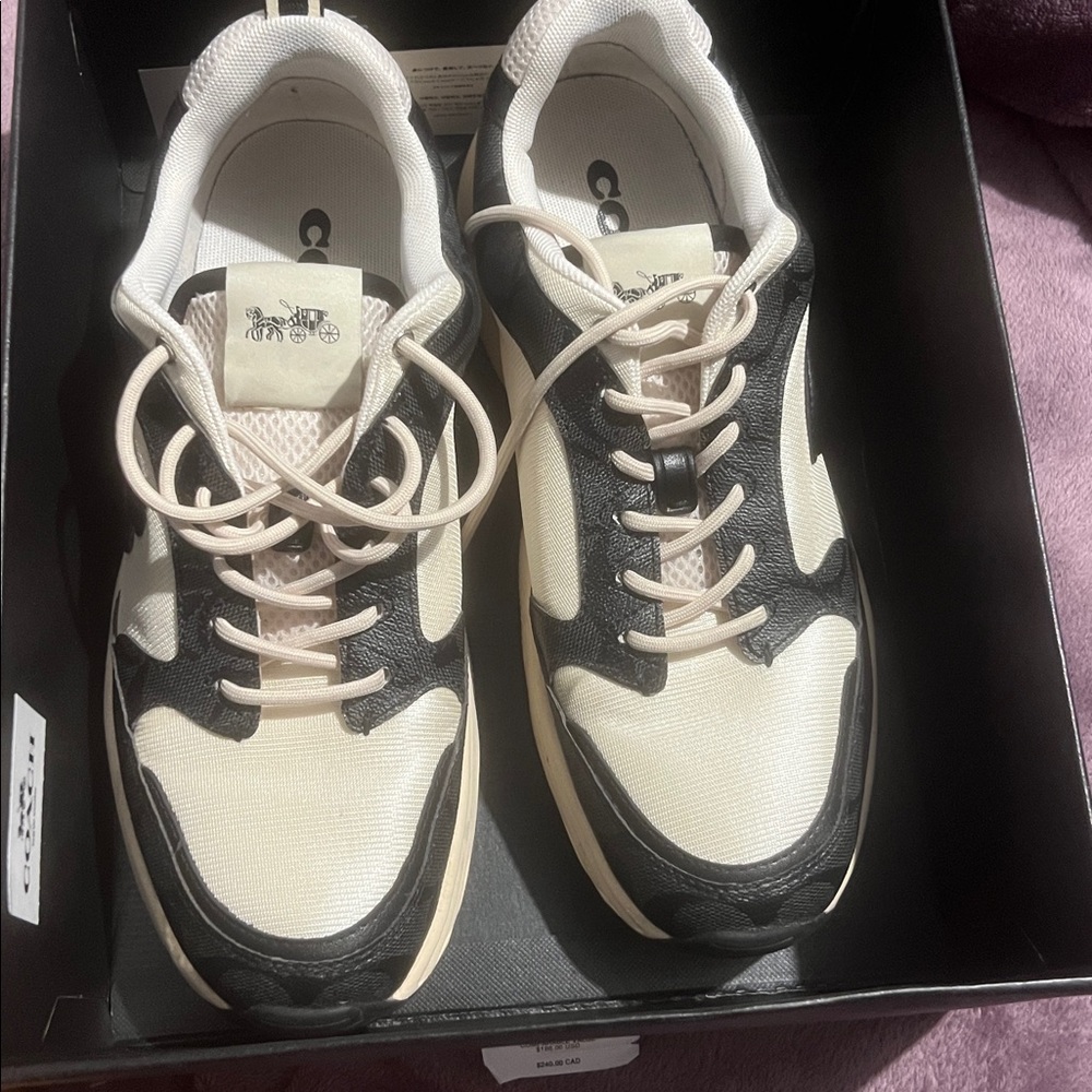 Coach Signature tech runner in Graphite - Picture 7 of 12
